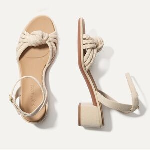 Rothy’s The Knot Sandal (Ivory, Size 8)